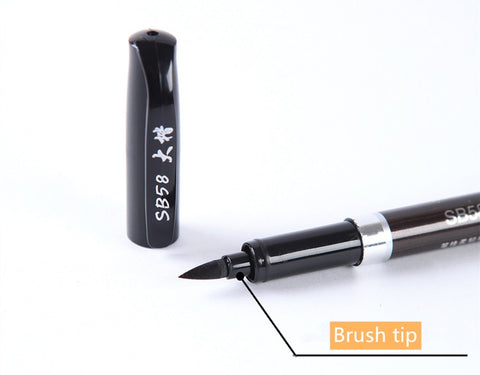 3pcs Calligraphy pen set Fine Medium Brush - essentials4yu