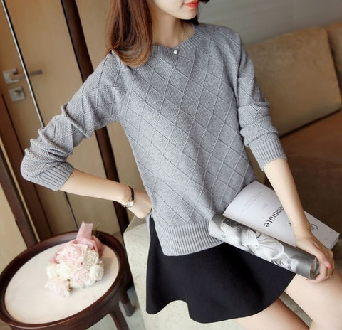 Long sleeved Pullover Loose - essentials4yu